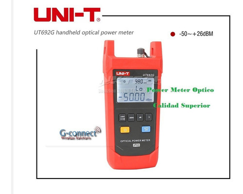 Power Meter Fibra Optica Redes Gpon Uni-t