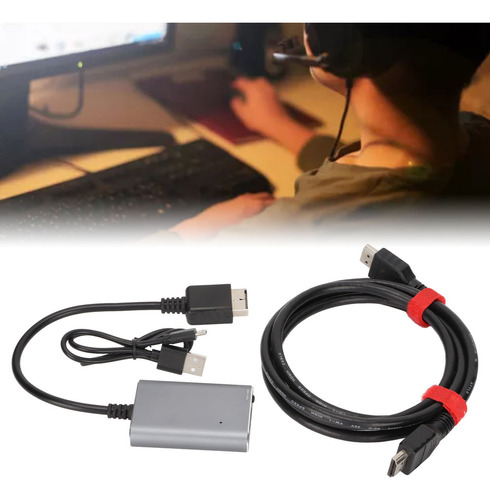 Para Convertidor Ps2 A Av, Interfaz Multimedia Hd De Alta De