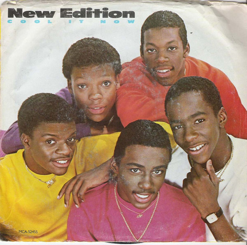 New Edition (post-disco Band) Cool It Now Simple 7 Usa.ex