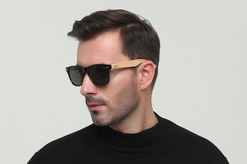 Lentes Gafas De Sol Madera Bambú Bamboo Polarizados Conducir