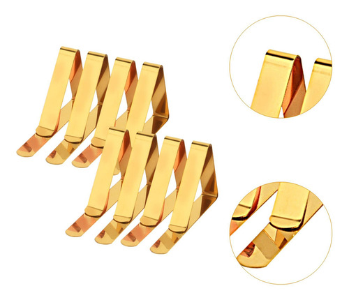 8 Piezas De Cubierta Clip De Mesa De Mantel Manteca De Mesa
