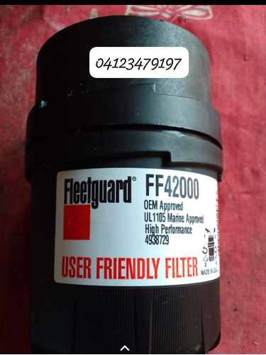 Filtro Fleetguard Combustibl Importad Original Cummins 42000
