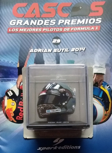 Colección Cascos Grandes Premios N° 29 - Adrian Sutil