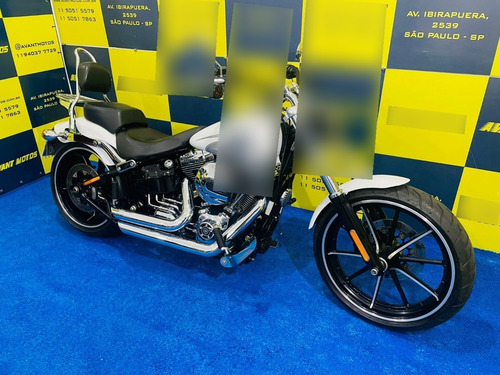 Imagem 2 de 18 de Harley Davidson Fxsb Breackout 2016 Branca Maravilhosa -faro