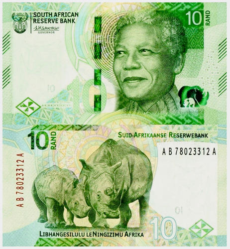 Sudáfrica - 10 Rand - Año 2023