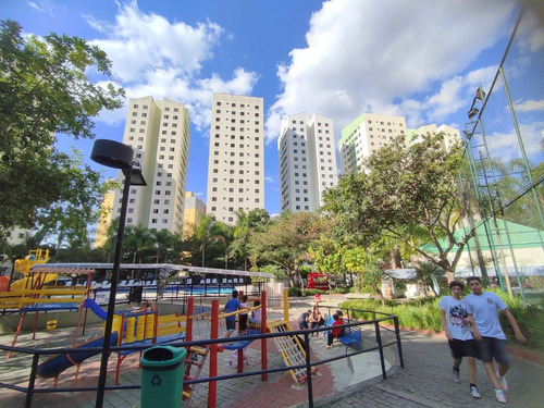 Imagem 7 de 17 de Excelente Apto. A Venda No Guarapiranga Park, Condomínio Bosque Com Muito Verde