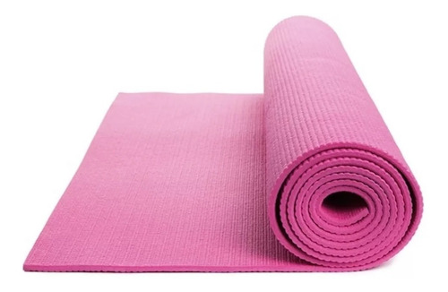 Cholchoneta Mat Yoga 3 Mm Gym Pvc - Color Rosa