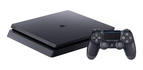 Imagen 2 de 10 de Sony PlayStation 4 Slim 1TB God of War Ragnarok Bundle color negro azabache