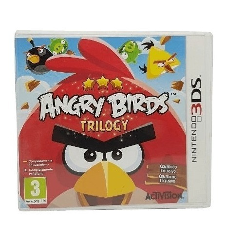 Angry Birds Trilogy Juego Nintendo 3ds Original Completo