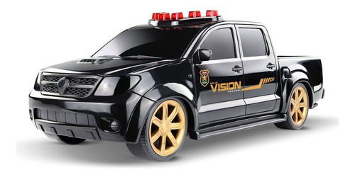 Imagem 1 de 3 de Caminhonete Hilux Toyota Policia Federal Roma Brinquedos