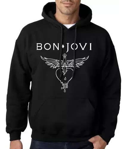 Buzo Canguro Bon Jovi Unisex