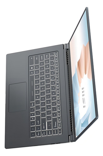 Laptop Msi Modern 15 A11mu652 15.6 Pulgadas Intel Core I7-1195g7 8 Gb Ram 1 Tb Ssd Windows 10 Home Carbon Gray