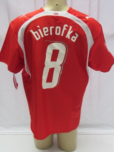 Camisa De Futebol Do Stuttgart Comemorativa #8 Bierofka - N