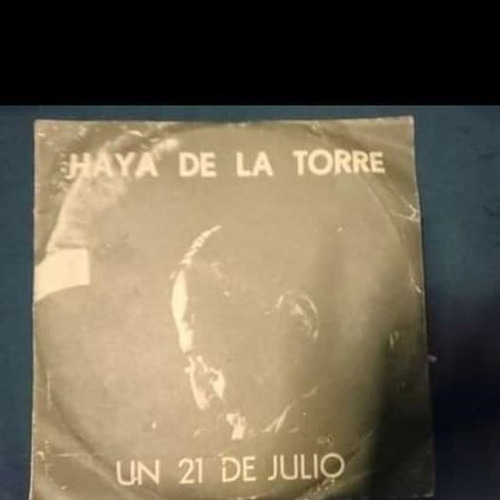 Disco De Vinilo De Victor Raul Haya De La Torre 