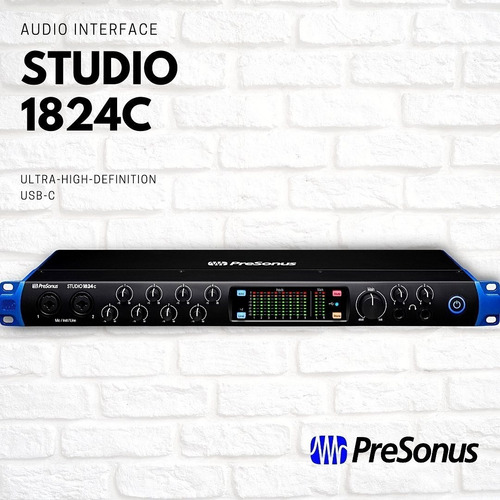 Interface Audio Presonus Studio 1824c +envio+ Rocker Music