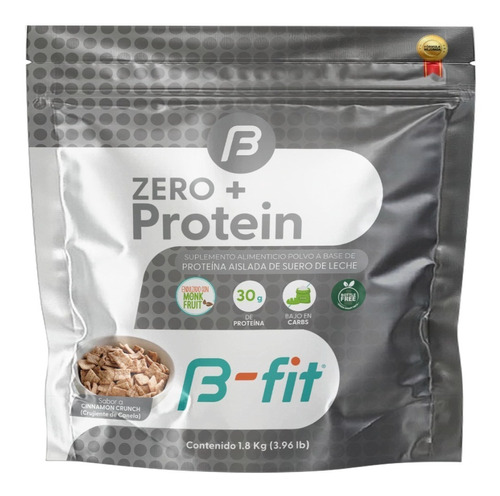 Zero + Protein Isolate Cinnamon Crunch - 1.8kg B-fit