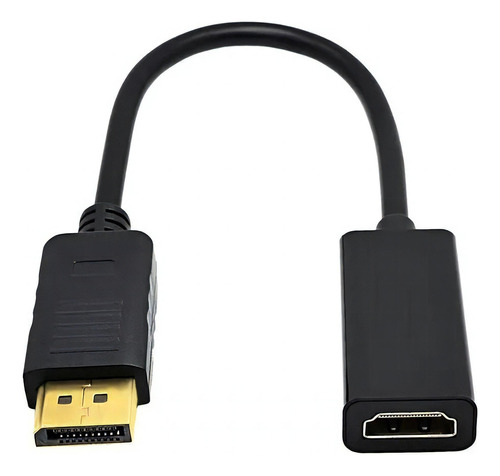 Cable Adaptador Conversor Displayport A Hdmi Full Hd 1080p