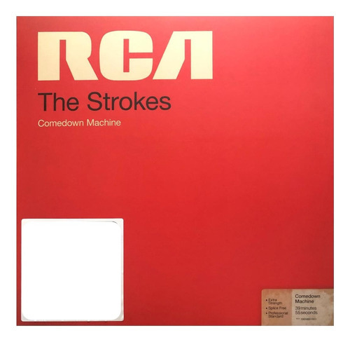 The Strokes Comedown Machine Yellow Splatter Red Lp Vinyl