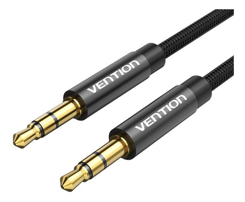 Cable Audio Auxiliar 1m Jack 3.5mm Macho A Macho Vention