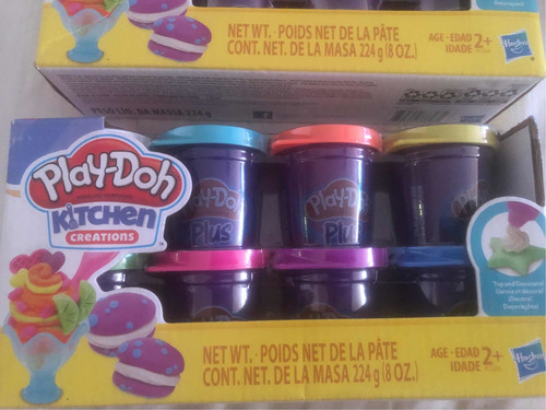 Imagen 3 de 3 de Plastilina Play Doh 8 Unidades