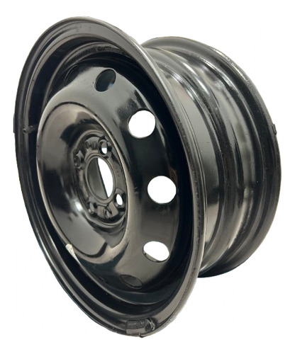 Roda Ferro Aro 14 4x98 Fiat Argo Mobi Palio Strada Original Preto