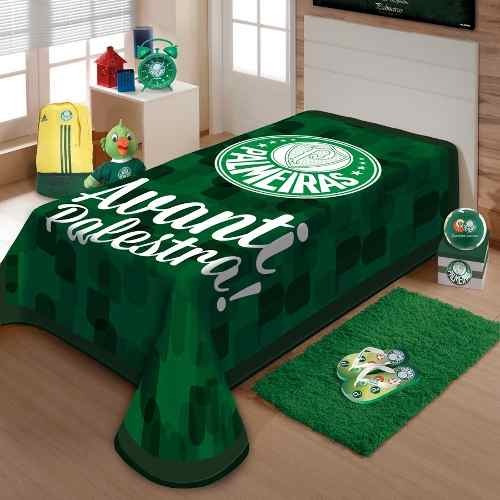 Cobertor Jolitex Solteiro Time Toque Macio Palmeiras Avanti