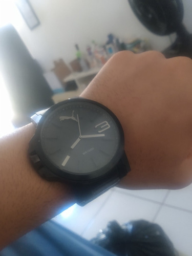 Relógio Puma Ultrasize Preto Aço