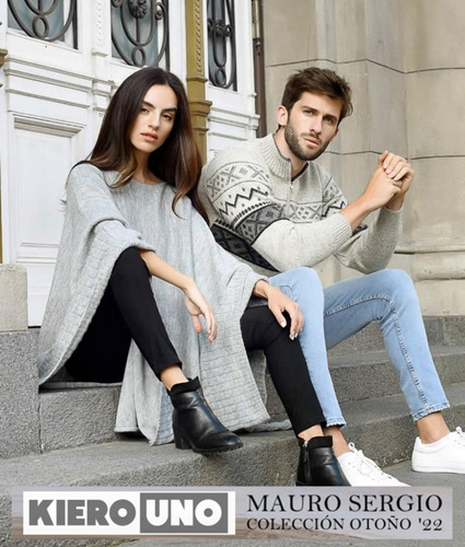 Imagen 6 de 6 de Sweater Mujer Cuello Redondo Pullover Lana Trenzas Kierouno