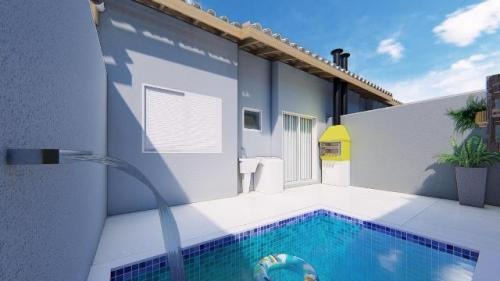 Imagem 3 de 4 de Casa Com Piscina Em Condomínio Em Itanhaém - 6346