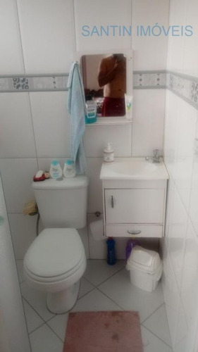 Imagem 15 de 28 de Sobrado 03 Dormitórios ( 2 Suites) 04 Vagas De Garagem Residencial À Venda, Vila Homero Thon, Santo André. - So0003