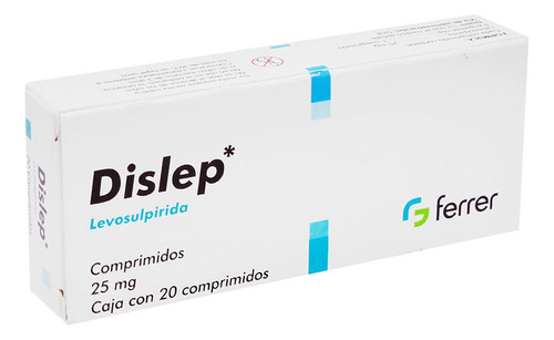 Dislep 25 Mg Caja Con 20 Comprimidos