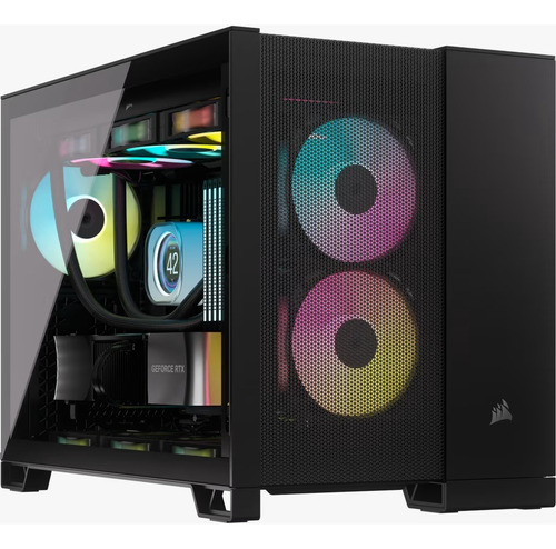 Gabinete Corsair 2500d Airflow Black Color Negro