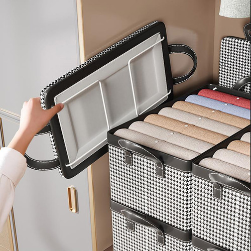 Caja De Armario Plegable Estilo Cajón Para Dormitorio, Moder