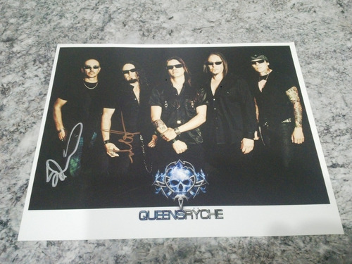 Queensryche : Queensryche (foto/autografo) 2016 Europa