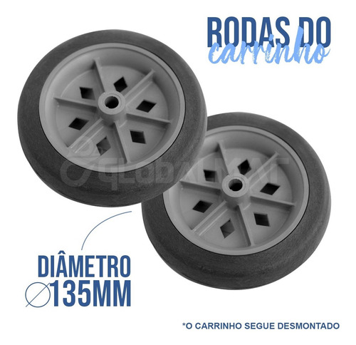Filtro Motorbomba Carrinho Portátil 29000l Aspirador Piscina