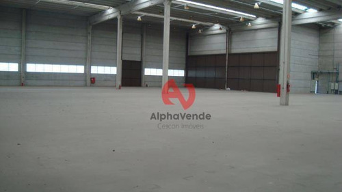 Galpão Para Alugar, 3854 M² Por R$ 95.000,00/mês - Alphaville - Barueri/sp - Ga0413