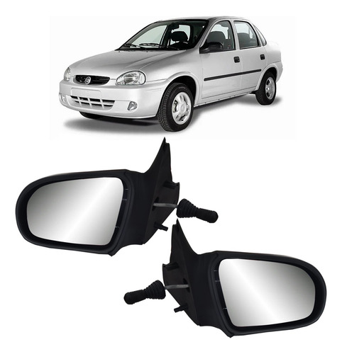 Par Retrovisor Classic Com Controle 10 09 08 09 07 A 01 00