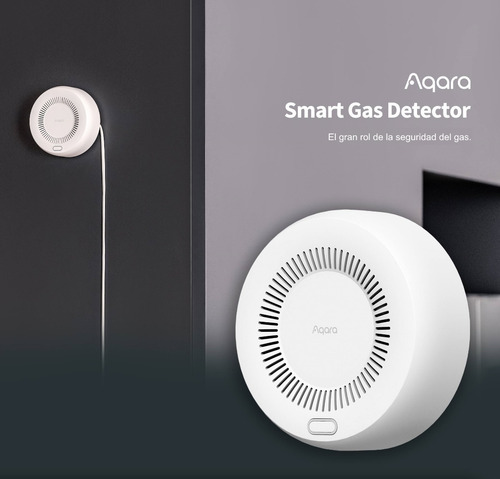 Imagen 4 de 6 de Aqara Sensor Detector Fuga De Gas Apple Homekit