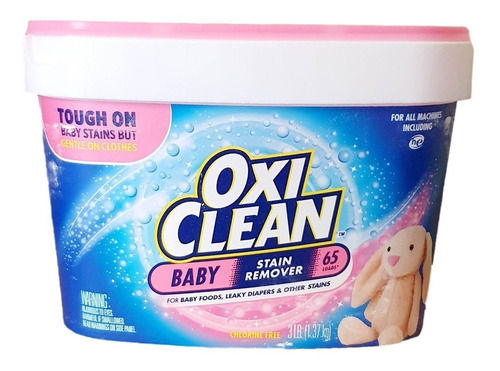 Quitamanchas Oxi Clean Baby 65 Cargas Importado 1.37kg