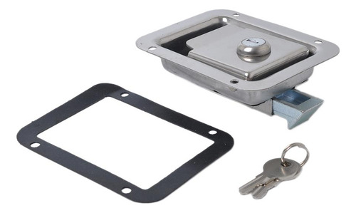2 Pcs Aço Inoxidável Paddle Locks Cabinet Lock Door Para