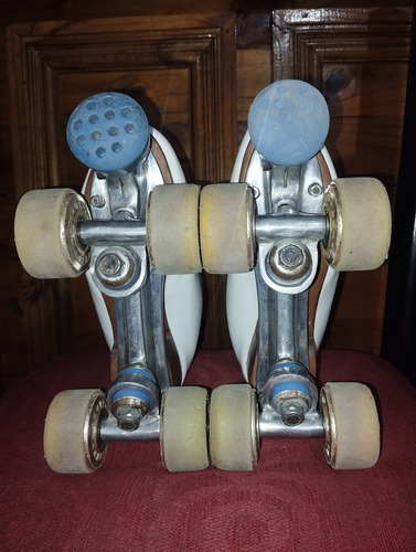 Vendo Patines Artísticos Usados 36 5.7 Cm Blanco (Usado)
