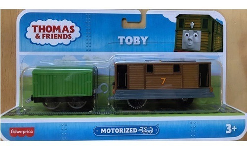 Tren Trackmaster Thomas Amigos Toby Locomotora