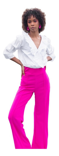 Pantalón Magenta Reflejos Petite