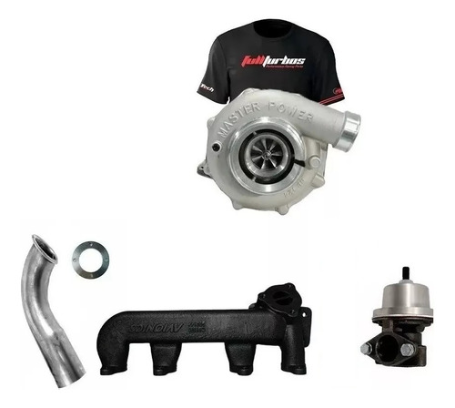 Kit Turbo Parcial Vw Ap C/ Turbina Mp R494 .63 Pulsativa