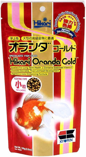 Alimento Hikari Goldfish Oranda Gold 100g Peces Acuario