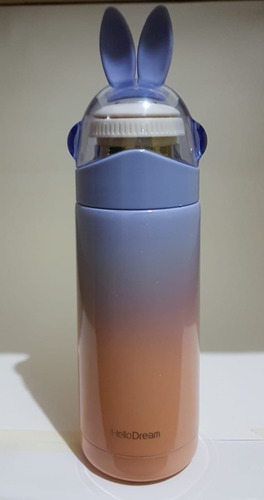 Imagem 1 de 2 de Garrafa Térmica Inox Coelhinho 350 Ml