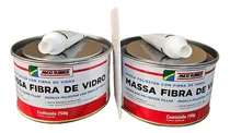 Comprar 2 Massa Poliéster Fibra De Vidro 750 Maxi Rubber + Aplicador