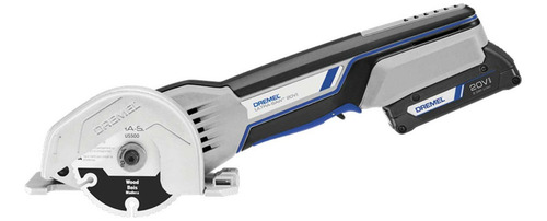 Sierra Compacta Multimaterial Inalam Dremel Ultra-saw Us20v Color Gris/Negro