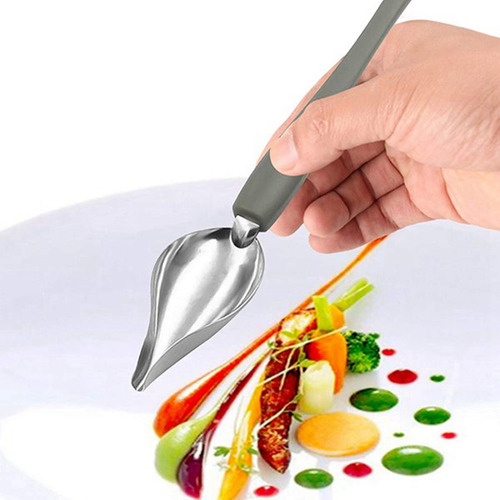 Juego De Cucharas Para Decoración De Dibujo Culinario, Cucha
