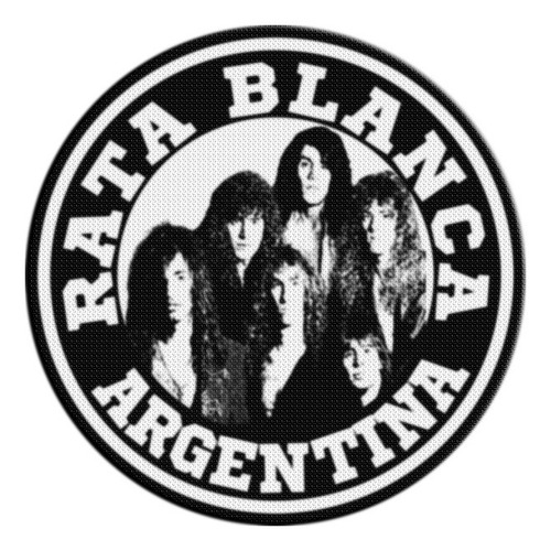 Parche Termoadhesivo Musica Rata Blanca